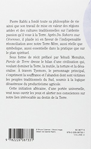 Couverture du livre de Parole de terre : Une initiation africaine