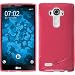 Produktbild PhoneNatic Case für LG G4 Hülle Silikon pink S-Style + 2 Schutzfolien