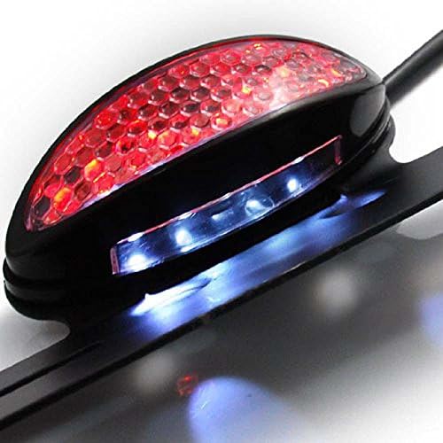 Motorcycle Motorbike LED Taillight Tail Light Brake Stop Running License Lamp bulb