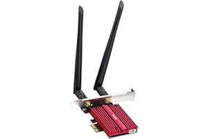 ‎CUDY Cudy AX5400 WiFi 6E PCIe Karte, Bluetooth 5.2, AX210 Modul innen, 802.11ax/ac/a/b/g/n, Windows 10/11 64-bit