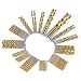 Produktbild KKmoon Spiralbohrer 99pcs Ensemble Titan beschichtetes HSS Spiralbohrer High Speed Stahl Twist Drill Bit Werkzeug Set System metrisch 1.5 mm - 10 mm