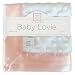 SwaddleDesigns Baby Lovie, Plush Dots Security Blanket with Pastel Pink Satin Trim