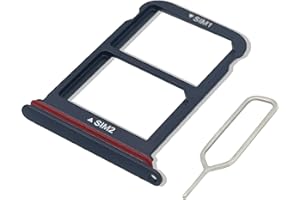 Eonpam SIM Kartenrahmen für (Huawei P20 Pro) Originale Qualität Ersatz Karten rahmen Inkl SIM Kartenschlitz Pin(Schwarz)