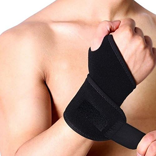 Amoyl Wrist Splint for Carpal Tunnel Guard,Wrist Support, Brace Wraps for Arthritis, Sports, Weightlifting,Tennis,Sprains Strain Gym Strap Pain Relief Breathable and Adjustable