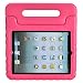 Produktbild iPad 2 / 3 / 4 9.7 inch Kinder Hülle, Soweiek Stoßfest kindersicher Superleicht Ständer Case Etui Schutzhülle mit Griff für Apple iPad 2 3 4 Tablet, Pink