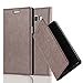 Produktbild Cadorabo Hülle für Samsung Galaxy A5 2015 (5) - Hülle in Kaffee BRAUN – Handyhülle mit Magnetverschluss, Standfunktion und Kartenfach - Case Cover Schutzhülle Etui Tasche Book Klapp Style