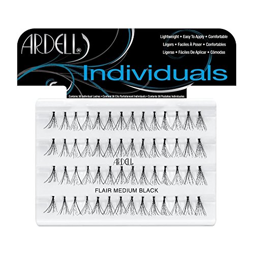 Ardell Duralash Flare Medium Black 56-Lashes (Pack of 6)