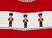 Aurora Royal Baby Boys Embroidered Red Corduroy Dungarees 6-9M