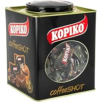 Kopiko Café Boîte de Bonbons 'Classic' 800 g (emballé individuellement, rigide de caramel