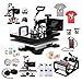 Produktbild BananaB Transferpresse 6 in 1 38x38cm Sublimations Maschine T Shirt Heat Press Machine Tassenpresse und Cap Presse für Platten Becher Schalen Hut (6 in 1 38x38cm)
