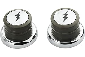 SURIEEN Lot de 2 boutons d'allumage de rechange compatibles avec les barbecues à gaz Weber Spirit et Genesis, Allumeur électronique de rechange pour Weber, compatible uniquement avec les allumeurs à