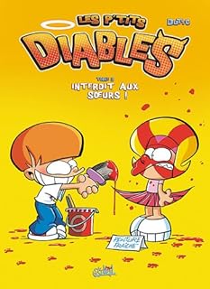 jaquette livre Les p'tits diables, Tome 9 : Interdit aux soeurs !