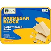 Plan B Vegan Parmesan Cheese Block, 250g (Plant Based Hard Parmesan Cheese | Make PASTAS, Salads and Sprinkle ON Everything |