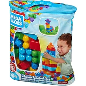 Mega Bloks – First Builders de 60 Piezas con Bolsa ecológica