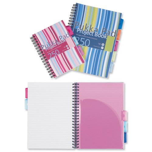 3 X Pukka Pad A4 Project Book (Pack of 3)