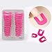 Warm Girl 26 Pcs Reusable Nail Polish Stencils with 1 PC French Manicure Stickers