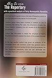 Image de How to Use the Repertory: with a Practical Analysis of Forty Homeopathic Remedies
