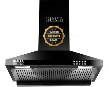 INALSA Pyramid Shape Wall Mount Kitchen Chimney 60 cm