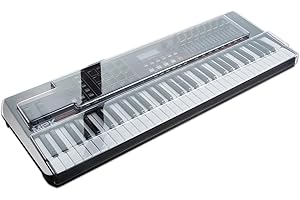 Decksaver Cover for Akai MPK 261 - Super-Durable Polycarbonate Protective lid in Smoked Clear Colour, Made in The UK - The Producers' Choice for Unbeatable Protection