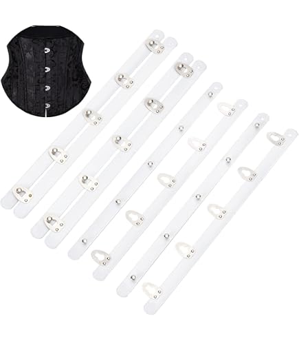 NBEADS 100 Yards Baleines Plastique Couture 6mm X 1.2mm - Renfort Corset Robe Mariée
