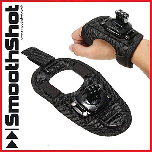 360° ROTATING WRIST MOUNT STRAP BAND ROTATE MOUNT FOR GOPRO HERO 1 2 3 3+ 4 SESSION