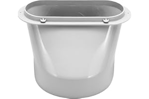 GENIKEER Tuyau Déchappement Climatiseur - Interface Adaptateur Connecteur Tuyau Fenêtre Climatiseur Diamètre 13cm/15cm - Bouche Plate Evacuation Climatiseur Mobile