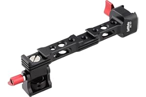 Leftfoto Kamera-Monitorhalterung für DJI RS3-mini/RS2/RS3/RS-3pro/RSC2 Gimbal-Stabilisator-Zubehör, mit 1/4- und 3/8-Zoll-Gewinde, Kaltschuh und drehbar