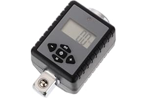 ThreeH Adaptador Torque Digital 1/4 Pulgada (0.22-22.1ft-lb/0.3-30Nm) con Zumbador y Flash LED Convertidor Ilave Torque Digital de 1/4''