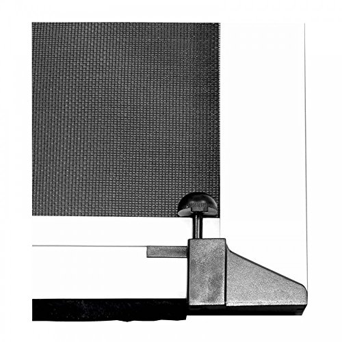 1PLUS Standard Insektenschutz-Rollo für Fenster, 130 x 160 cm, individuell kürzbar, weiß - 4