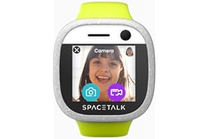 SPACETALK Kids Smart Watch Phone & Kids GPS Tracker Adventurer 4G Kids Phone Watch with 4G Calls, SOS Alert, 5MP Camera, Safe Contacts List, SMS Text & Chats, School Mode, Boys Girls Age 5-12