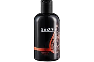 Bodhi® Olejek do masażu Wild Fig 250 ml – do masażu antystresowego z olejkiem kokosowym i ryżowym, wegański, 99% naturalny