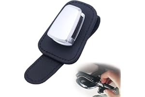 Weyying Auto Brillen Sonnenblende, Visier Sonnenbrille Halter Clip, Brillenhalter für Auto Sonnenblende Clip, für Die Meisten Fahrzeuge, Autos, Lastwagen, Lieferwagen, Minivans (Schwarz)