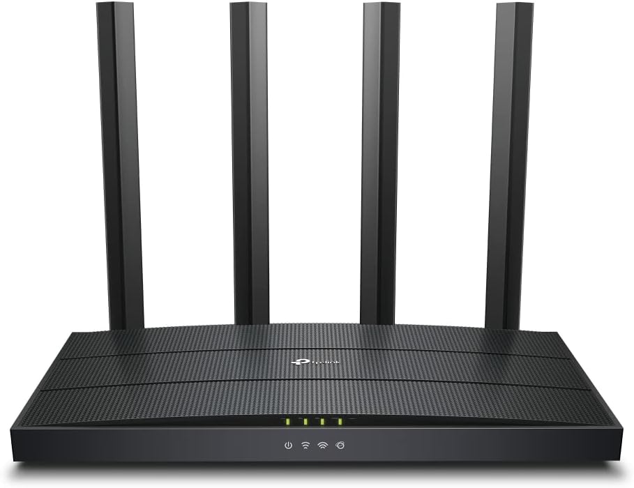 TP-Link Archer AX12, AX1500 Wi-Fi 6 Gigabit Portlu Kablosuz Router, Fiber Destekli, 4 Gigabit LAN Portları, WPA3, Oyun için İdeal Xbox/PS4/Steam ve 4K