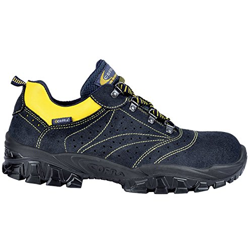 Cofra NT100–000.w36 Größe 36 S1 P SRC "New Arno Sicherheit Schuhe – Schwarz/Gelb