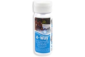 HYGIENE4LESS Aquasparkle 4 Way Test Strips for Pools And Spa (x 1)