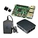 Produktbild Raspberry Pi 3 Model B Bundle / Starter Set mit offiziellem Gehäuse, 2,5A Netzteil und Kühlkörper