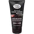 Cool & Cool Charcoal Face Wash for Men 150 ML - Activated Charcoal, Regenerating, Exfoliating & Rejuvenating, Suitable for All Skin Types