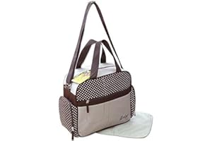 GMMH 2 tlg Wickeltasche Pflegetasche Windeltasche Babytasche Farbauswahl 2130 (beige)