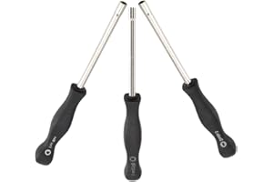 LIUKOUU Strumento di regolazione del carburatore Cacciaviti per carburatore Strumento di regolazione del carburatore, kit di cacciaviti 3 pezzi Kit di strumento di regolazione del carburatore, per