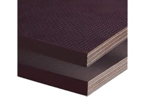 AUPROTEC Siebdruckplatte 21mm Zuschnitt Multiplex Birke Holz Bodenplatte (50x50 cm)