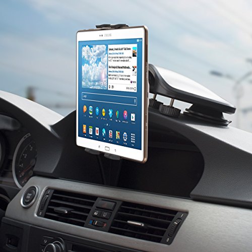 kwmobile KFZ Halterung für Tablet PC – PKW Auto Halter Armaturenbrett in Schwarz – z.B. geeignet für Apple, Samsung, Lenovo, Asus, Huawei, Amazon, Acer, Microsoft, Sony, LG - 5