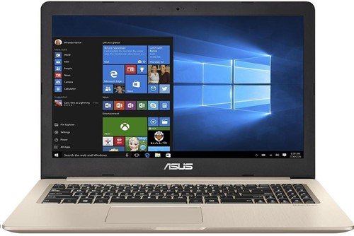 ASUS VivoBook N580VD-DM129T 15 6-Inch laptop -  Gold   Intel i7-7700HQ  8 GB RAM  1 TB SSD  NVIDIA GeForce GTX 1050 Graphics  Windows 10 Home 