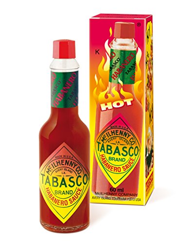 Salsa picante tabasco habanero