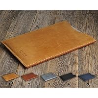 iPad Handgenähtes Leder Etui Hülle Tasche Cover Case personalisierbar durch Prägung. Gut für iPad Pro 10.5-inch 9.7 12.9 Air 2 3 4 Mini