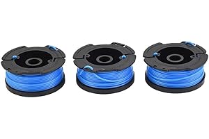 Realman 3 szt. 7136090 GT-F10 szpule z liniami trymera do Greenworks 21052 21212 Lux E-RT-450/25 E-RT-550/27 E-RT-650/29 Wolf Garten Blue Power GHE 845 GHE840 GHE850 GTE850 840 GT. 845 GT850 GTB36