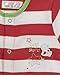 The Essential One - 3 Pack Baby Unisex Bright Sleepsuits Babygrows- Red - Newborn - ESS131