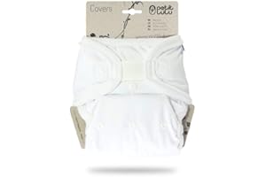 ‎PETIT LULU Petit Lulu Größe 2 PUL Überhose (5-16 kg) | Klett | One Size Windelüberhose | Baby Windelhose | Waschbar & Wasserdicht | Stoffwindeln | Hergestellt in EU