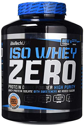 BioTech Whey Zero Lactose Free Proteínas Sabor Cheesecake de Limón - 2270 gr