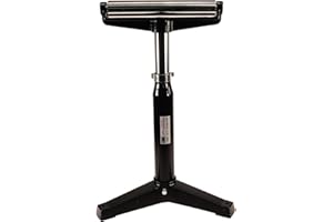 WELDINGER Rollenständer höhenverstellbar von 580-970 mm Rollenbock Arbeitsbock massiver Ständer aus Guss