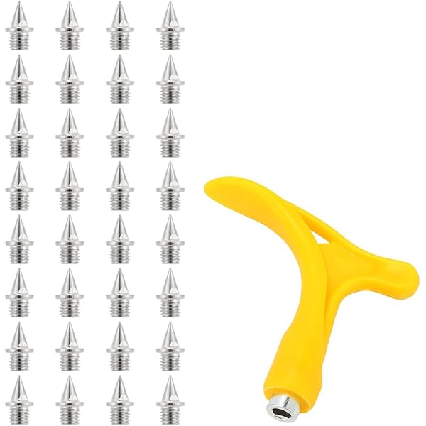 Set 16 Chiodetti Scarpe Atletica Leggera - In Lega Di Titanio, Per Corse E Competizioni - Foto 5